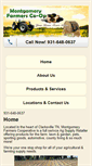 Mobile Screenshot of montgomeryco-op.com